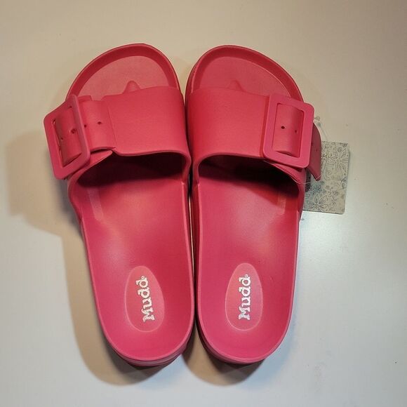 BRAND NEW MUDD ONE STRAP BAND SLIDES OPEN TOE SANDAL - Picture 8 of 15